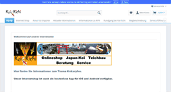Desktop Screenshot of koi-kichi.de